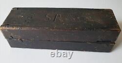 RARE ID'D CIVIL WAR SOLDIERS WHETSTONE SHARPENING STONE JCL SRM Confederate