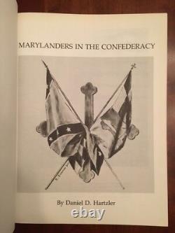 RARE Marylanders in the Confederacy, Civil War CSA Confederate Soldiers, 1st ed