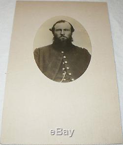 RARE NAMED US ARMY KILLED IN CIVIL WAR SOLDIER MILITARY ANTIQUE PHOTOGRAPH