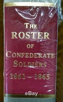 ROSTER OF CONFEDERATE SOLDIERS Broadfoot Civil War History Genealogy Books NEW