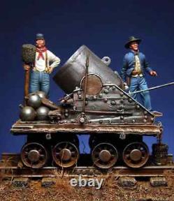 Railway gun American Civil War Painted Toy Soldier Pre-Sale Art