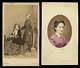 Rare 1860s CDV Photos General Judson Kilpatrick & Wives, Brady Civil War Soldier