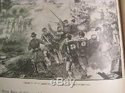 Rare 1889 American Soldier Indians Revolution War 1812 Mexican CIVIL War Custer