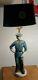 Rare 1970's Vintage Civil War Standing Soldier Lamp Tested Working