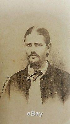 Rare Civil War Soldier Boston Corbet CDV Killed John Wilkes Booth Image