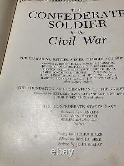 Rare Confederate Civil War Soldier book Recounts battles and political drama