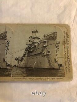 Rare HISTORIC stereoview card lot civil war military tall ships war soldier etc