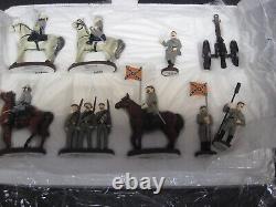 Rare Hawthorne Village Civil War Confederate And Union Soldiers New In Boxes