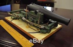 Rare US Civil war model Soldiers Naval Artillery Cannon Battery Mint condition