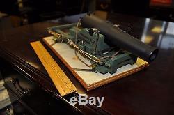 Rare US Civil war model Soldiers Naval Artillery Cannon Battery Mint condition