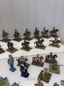 Rare, Vintage Huge Lots Of British Toys Soldiers Lead Civil War 200+ Pieces