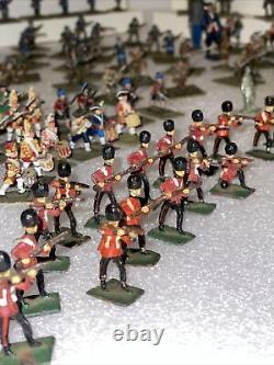Rare, Vintage Huge Lots Of British Toys Soldiers Lead Civil War 200+ Pieces