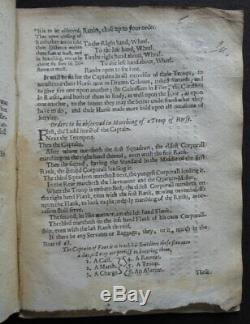 Rare YOUNG SOLDIER 1642 RAYNSFORD Military CIVIL WAR Drill ARMY RULES Muskets