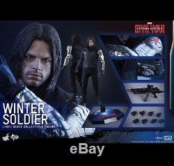 Ready Hot Toys Captain America 3 Civil War Winter Soldier Bucky Sebastian MMS351