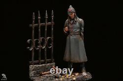 Red army soldier at Russian Civil war 54mm Painted Toy Soldier Art