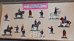 SAE S. A. Sculptured Models U. S. Civil War Union Army Lead Soldier Set Lot of 13