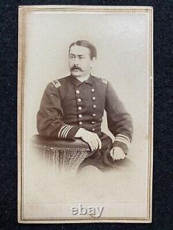 San Francisco California Civil War Soldier In Uniform Rulofson Antique CDV Photo