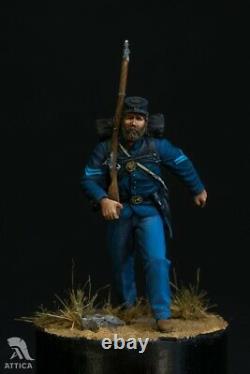 Soldier #2 of Union Army at American Civil War 135 Painted Toy Soldier Art