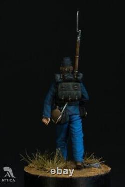 Soldier #3 of Union Army at American Civil War 135 Painted Toy Soldier Art