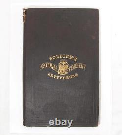 Soldier's National Cemetery Gettysburg 1864 Book Maps Civil War Name List Report