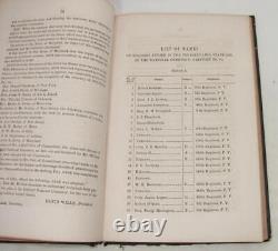 Soldier's National Cemetery Gettysburg 1864 Book Maps Civil War Name List Report