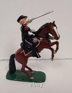 Soldiers of the World Amer Civil War Set #ACWith1A Gen George Custer withHorse NIB