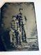 Spanish American War Indian American War Two Soldiers Tin Type Photo Photography