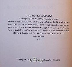 THE HORSE SOLDIERS Harold Sinclair HC/DJ 1st Printing CIVIL WAR Mississippi Q