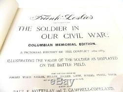 THE SOLDIER IN OUR CIVIL WAR 1000 illustrations, folio, Carleton & Co. Vol 1 & 2