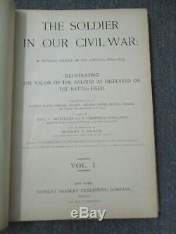 THE SOLDIER IN OUR CIVIL WAR, 2 Vols, 1890, Illustrated