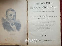 THE SOLDIER IN OUR CIVIL WAR, VOL. 1 & 2 A PICTORIAL HISTORY 1885 Vintage Books