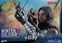 The Winter Soldier Hot Toys 1/6 Scale Figure Captain America CIVIL War Sideshow