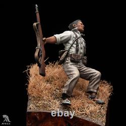 The Falling Soldier at Spanish Civil War v2 54mm Painted Toy Soldier Museum