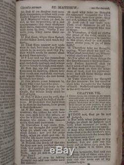 The Holy Bible The New Testament Original 1864 CIVIL War Soldier Bible
