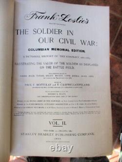 The SOLDIER In Our CIVIL WAR, Frank Leslie's Columbian Memorial, 1893, Illust. Vol. 2