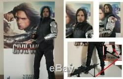 The Winter Soldier Captain America Civil War Bucky in excellent shape HOT TOYS