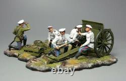 Tin soldier, General Markov's artillery, the Russian Civil War. The White Army