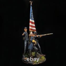 Tin soldiers, 54 mm American Civil War Composition, Union Army