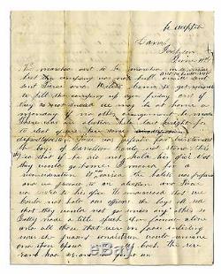 Two Civil War Soldier Letters 32nd Ohio Infantry 1862