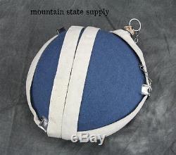 U. S. Civil War Reenactor Union North Soldier Large Canteen & Sky Blue Wool Cover