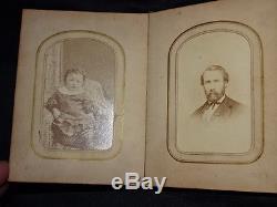 UNION CIVIL WAR SOLDIER Family PHOTO Album Gifted Sword Chambersburg, Pa