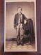 Unidentified Civil War Soldier CDV Image FullStanding Danville PA JP Leisingring