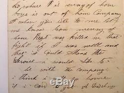 Union Civil War Soldier Letter written at Patterson Park Baltimore MD 6/18/1862