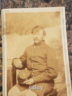 Unknown Union Civil War Soldier 5th Corp CDV Image