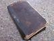 Vintage 1861 Named Civil War Soldiers Bible Carried In battle Wisconsin 38th Reg