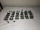 Vintage 28mm American Civil War Union Soldiers Lot of 108 Figures + Cannon Parts