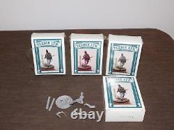 Vintage 4 Taxdir CIVIL War Miniature Soldiers Model Kits