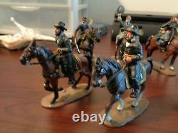 Vintage DelPrado Collection Civil War Union and Confederate Soldier on Horseback