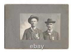 Vintage Photo CIVIL WAR SOLDIERS wearing medals identified NJ infantry & calvary
