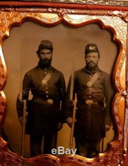 Vintage Tin Type Soldier Civil War Photo